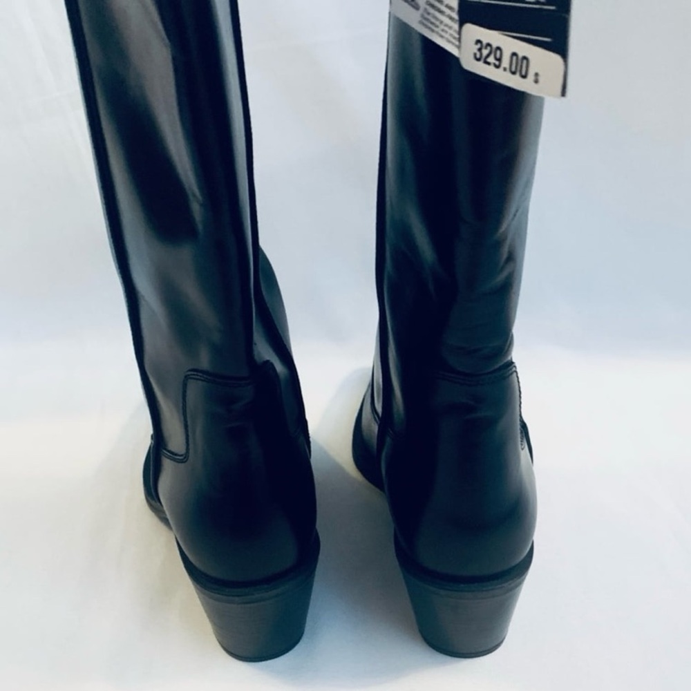 MASSIMO DUTTI Leather Cowboy Boots - Picture 11 of 13